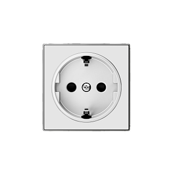 ABB SKY Альпийский белый Накладка для розетки SCHUKO 2CLA858800A1101