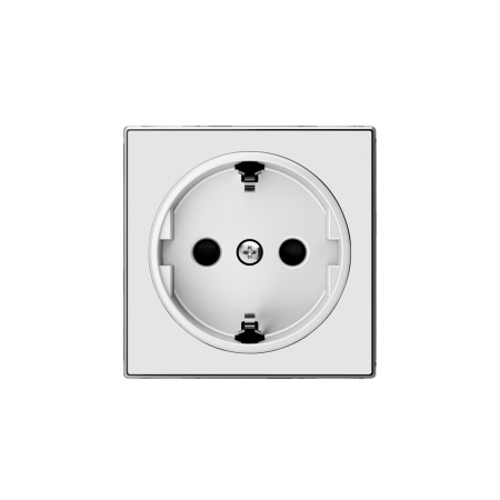 ABB SKY Альпийский белый Накладка для розетки SCHUKO 2CLA858800A1101
