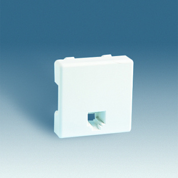 Simon 27 Мех Слоновая кость Розетка телефонная RJ-12, 6 конт 27481-32