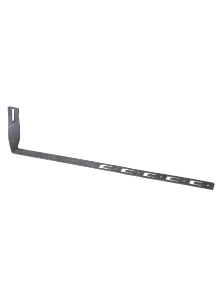 TDM Держатель угл. под черепицу для прута Ø6-10 мм, с пов. 90°, ст. крюк, монт. петли, осн. 330 мм, SQ2402-3094