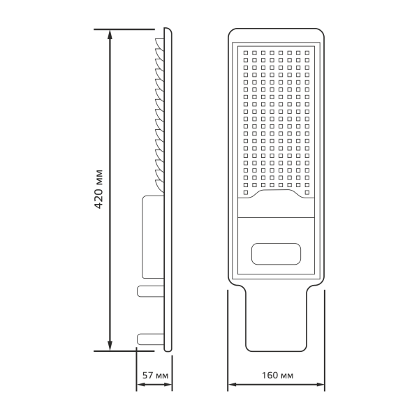 Gauss Светильник уличный Avenue 100W 10000lm 3000K 190-250V IP65 420*160*57мм черн КСС "Ш" LED 1/10 629534100 Купить Gauss Светильник уличный Avenue 100W 10000lm 3000K 190-250V IP65 420*160*57мм черн КСС "Ш" LED 1/10 629534100