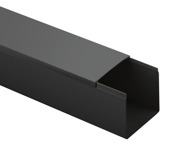 ЭРА Кабель канал ЭРА KK-B-60-60 60x60 черный 12м