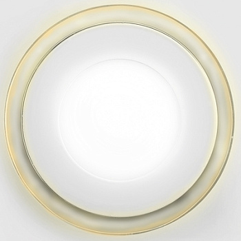 Ambrella Светодиодный светильник DAYLIGHT S440/10+3 белый/теплый (3 режима) круглый со стеклом (D150/A100)