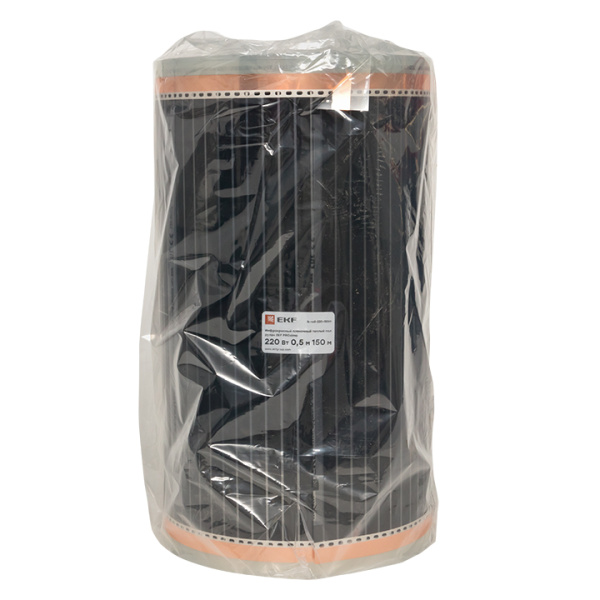 Купить EKF PROxima Инфракрасный пленочный теплый пол 220 Вт/м2 ширина 0,5 метра рулон 150 метров