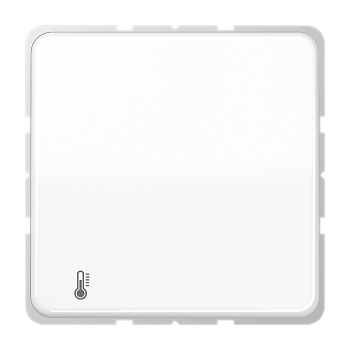 JUNG KNX-регулятор с шинным сопряжением без ручки для установки температуры белый CD2178ORTSWW