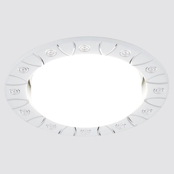 Купить Ambrella Встраиваемый точечный светильник G825 W белый GX53