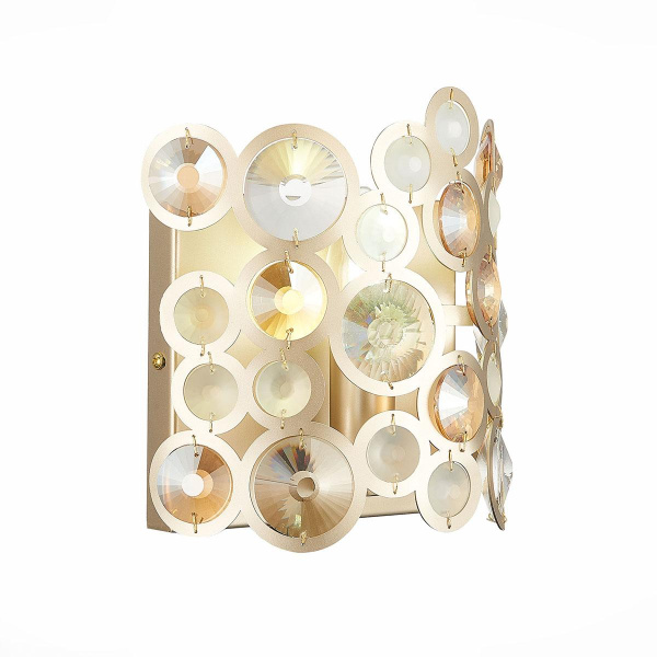 Купить ST Luce SL1172.201.01 Бра Золото/Золото, Прозрачный E14 1*60W