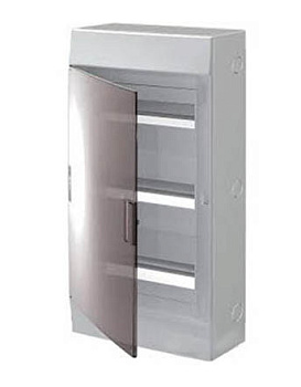 ABB Mistral41 Бокс настенный 36М прозрачная дверь (с клемм) 3 ряда 1SPE007717F9994