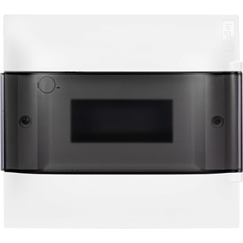 Legrand Practibox S Пластиковый щиток Встраиваемый (в полые стены) 1X8 Дымчатая дверь 134578