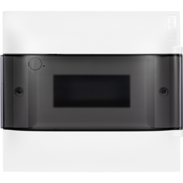 Legrand Practibox S Пластиковый щиток Встраиваемый (в полые стены) 1X8 Дымчатая дверь 134578