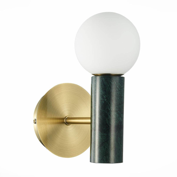 ST Luce SL1210.401.01 Светильник настенный Золото, Черный/Белый G9 1*3W