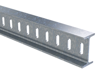 DKC I-образный профиль 50х100, L1000, толщ.4,5 мм, горячеоцинкованный DKC I-образный профиль 50х100, L1000, толщ.4,5 мм, горячеоцинкованный