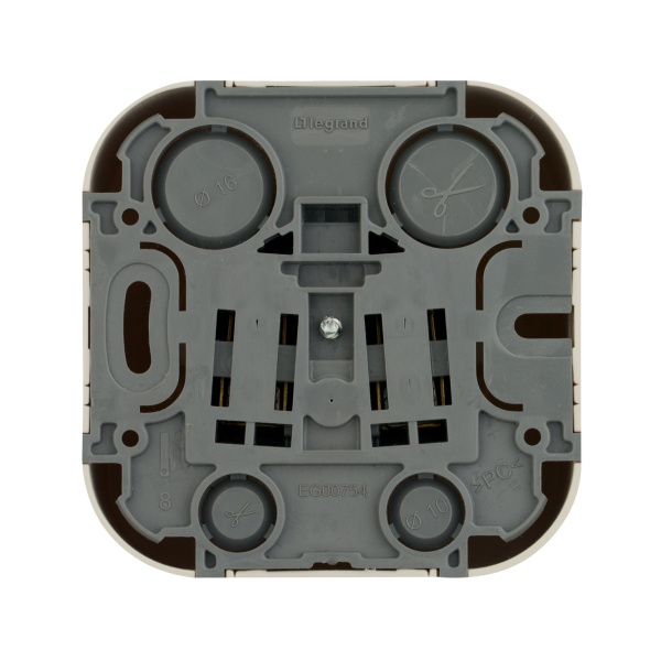 Купить Legrand Quteo Бежевый Розетка с/з с шт 782250