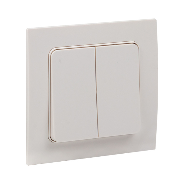 Купить EKF PROxima Стокгольм Белый Выключатель 2-кл, 10А