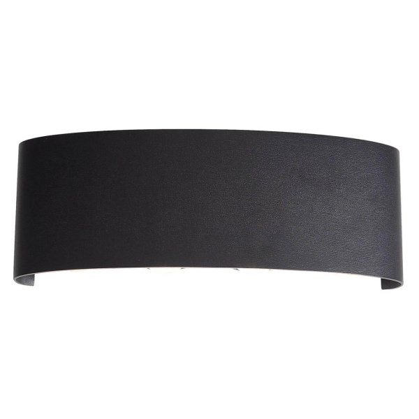 ST Luce SL089.401.08 Светильник уличный настенный Черный кварцевый LED 8*1W 4000K