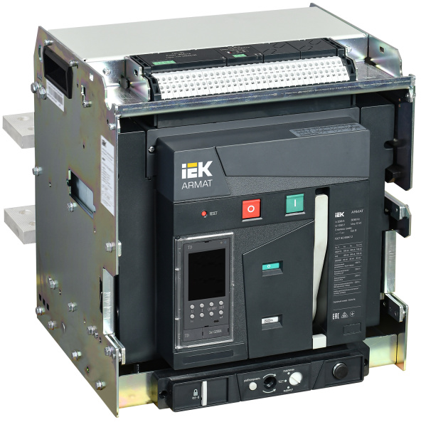 IEK ARMAT Автоматический выключатель воздушный выдвижного исполнения 3P F 100кА 3200А TD с акс.
