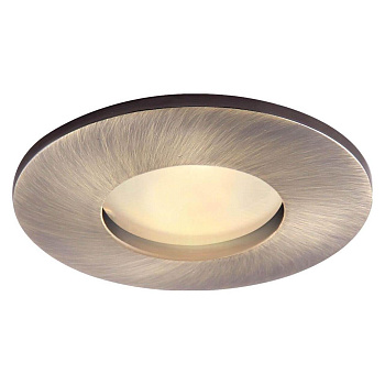 Arte Lamp Aqua Бронза/Белый Светильник точечный встаиваемый 1x50W 1xGU10 A5440PL-1AB