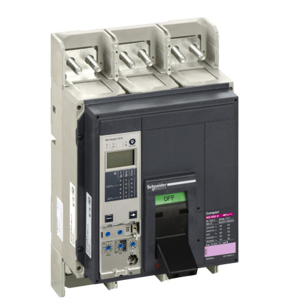 SE Compact NS630 Выключатель NS1000 H 3P+ Выключатель Micrologic 5.0 диапазон уставки тока расцепления: 400А 70кА IP40 33348