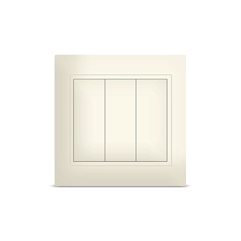 UNIVersal "Севиль" Выключатель "слоновая кость" 3 кл. Б-С0043