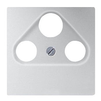 JUNG EcoProfi Алюминий Накладка для розетки TV-FM-SAT EP561BFPLSATAL
