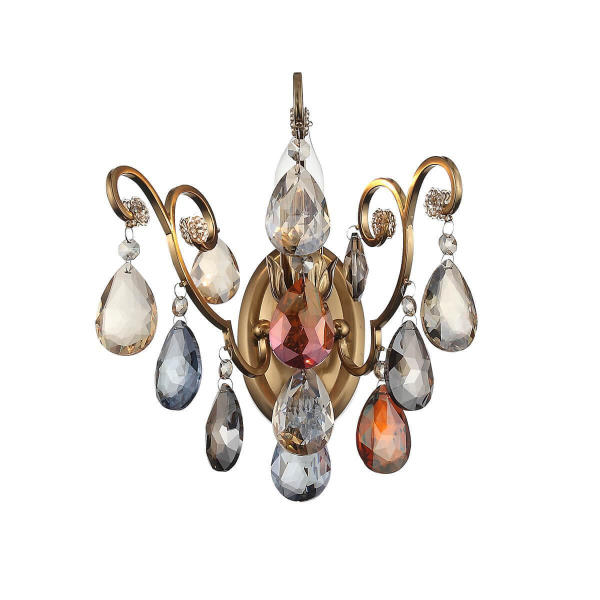 ST Luce SL421.301.01 Бра Бронза/Мульти E14 1*40W