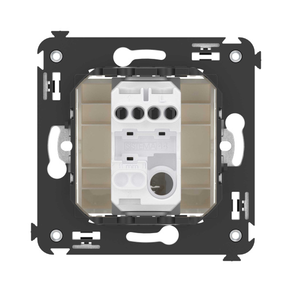 Купить DKC Кнопка одноклавишная в стену, "Avanti", "Ванильная дымка"