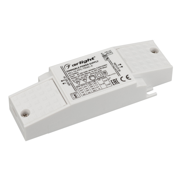 Arlight Блок питания ARJ-10-PFC-TRIAC-A (10W, 200-350mA) (IP20 Пластик, 5 лет) 026042 Arlight Блок питания ARJ-10-PFC-TRIAC-A (10W, 200-350mA) (IP20 Пластик, 5 лет) 026042
