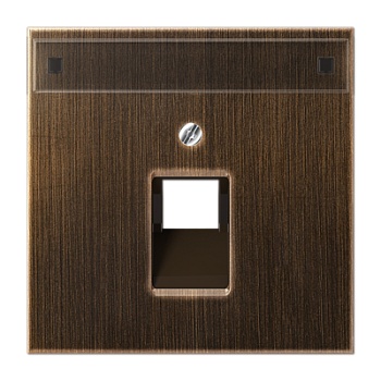 JUNG крышка для модульных разъемов, латунь Antik ME2969-1NAUAAT