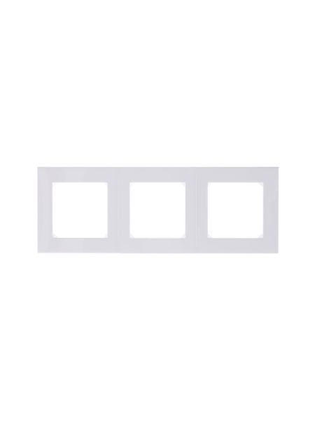 Купить ABB EPJ Levit белый / ледяной Рамка 3 поста 2CHH015030A6001