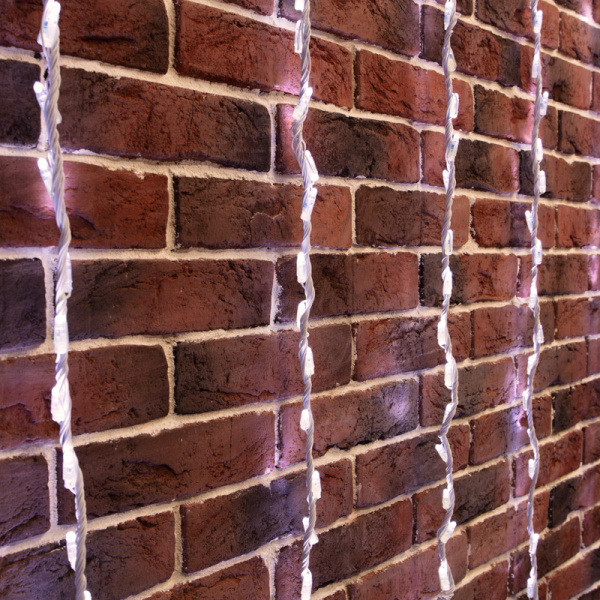 NEON-NIGHT Гирлянда "LED - Умный дождь", 3 секции 1x3 м, 4x3 нитей, 30W, 24V, 8 каналов, 672 БЕЛЫХ диода, IP65 245-335