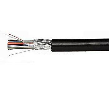 Кабель связи сигнальный медь ТПП-ЭП 40 скрут. черный ГОСТ ТПП-ЭП 20*2*0,4