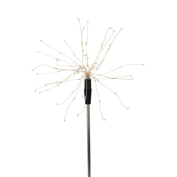 LAMPER Светильник светодиодный Одуванчик большой LED встроенная солнечная панель, аккумулятор, датчик света 602-1009