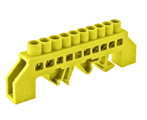 Купить IEK Шина PE земля в комб DIN-изолСтойка ШНИ-8х12-10-КС-Ж