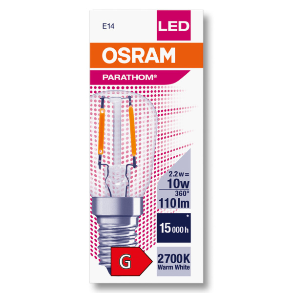 Купить OSRAM PARATHOM SPECIAL T26 FIL 10 non-dim 2,2W/827 E14 4058075616912
