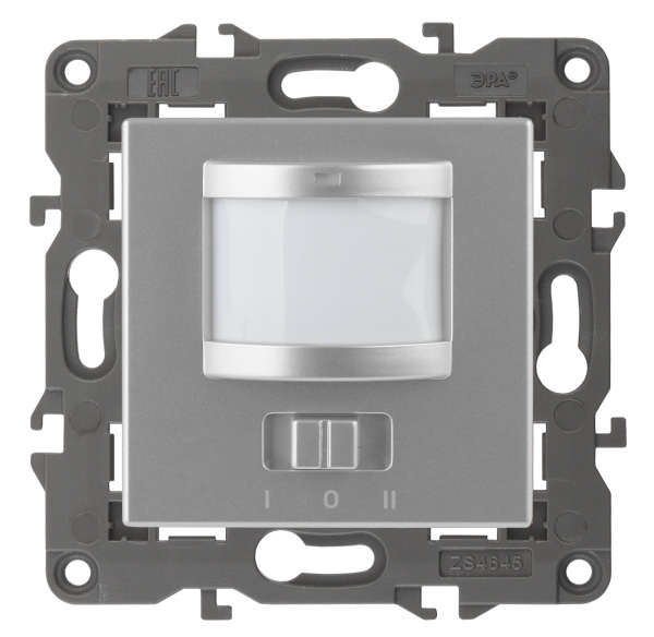 ЭРА 14-4103-03 Elegance Алюминий Датчик движения 2-проводной, 180-240В, 200Вт