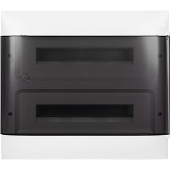 Legrand Practibox S Пластиковый щиток Навесной 2X18 Дымчатая дверь 137617