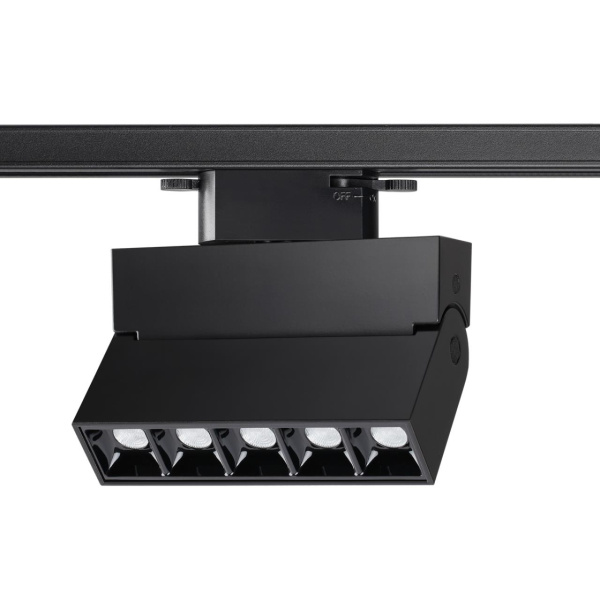 Novotech 358325 NT19 000 черный Однофазный трековый светильник IP33 LED 4000К 13W 110-265V EOS