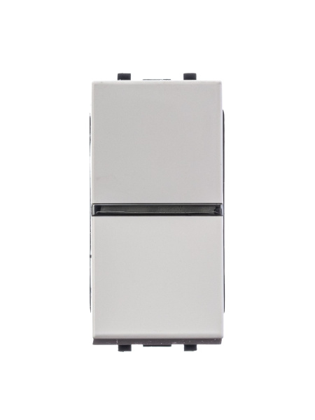 Купить ABB NIE Zenit Бел Переключатель 1-клавишный перекрестный 1 мод 2CLA211000N1101