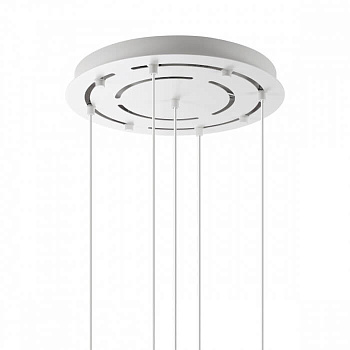 Odeon Light 4344/40 HIGHTECH Универсальное круглое белое основание D400мм MOLTO