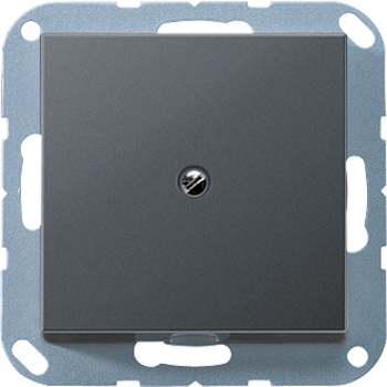 JUNG Матовый Антрацит Кабельный вывод с разгрузкой натяжения, термопласт A590BFAANM