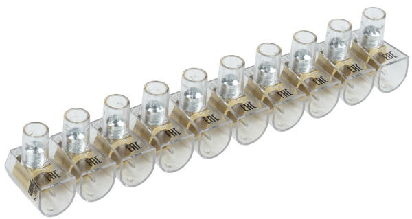 IEK Зажим винтовой  концевой изолированный КЗВИ 25мм2  (10x1)