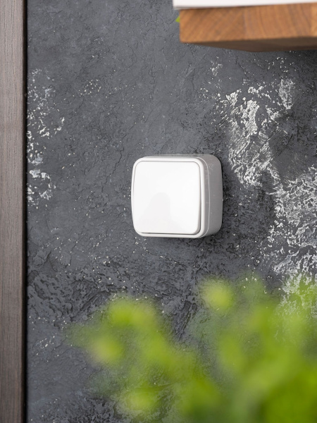 Купить EKF Basic Минск Белый Выключатель 1-кл, 10А, ОП