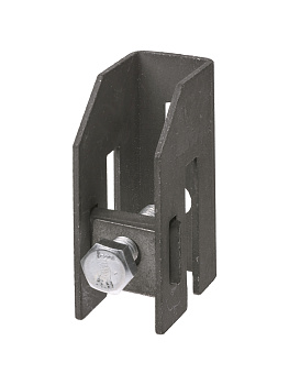 TDM Держатель фасадный с зажимом для полосы толщиной 3-8 мм, термодиффузия SQ2402-3275