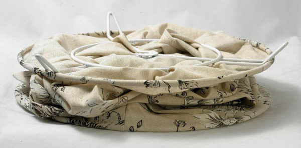 Купить Lussole LGO Металл Белый /  Ткань Торшер E27 60W LSP-0503