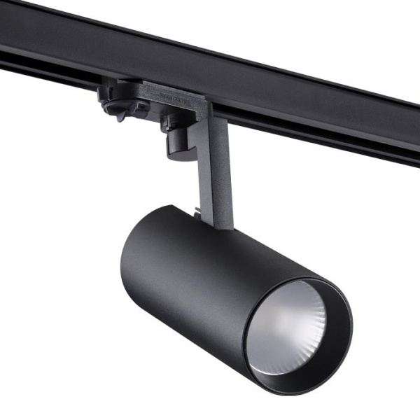 Novotech 358258 NT19 018 черный Трехфазный трековый светодиодный светильник IP20 LED 30W 220-240V HELIX