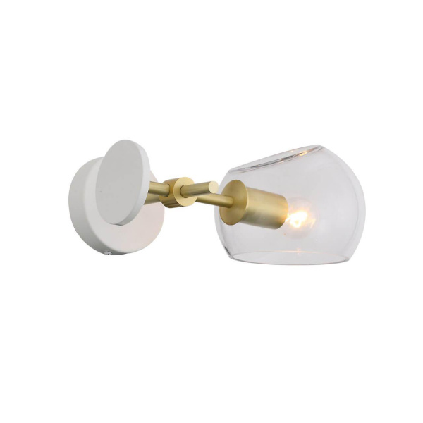 Купить ST LUCE SL434.201.01 Бра  Латунь/Прозрачный E14 1*40W