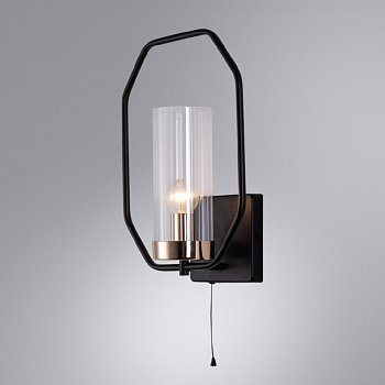 Arte Lamp CELAENOСветильник настенный лампа накаливания A7004AP-1BK