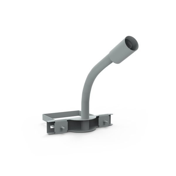 Купить Gauss Кронштейн для уличных светильников на опору с 1 хомутом 625х460х480 D60мм 903265203