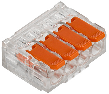 IEK Строительно-монтажная клемма СМК 221-614 (4шт/упак)