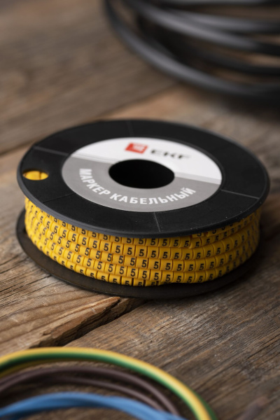 Купить EKF PROxima Маркер кабельный 1,5 мм2 "5" (1000 шт.) (ЕС-0)